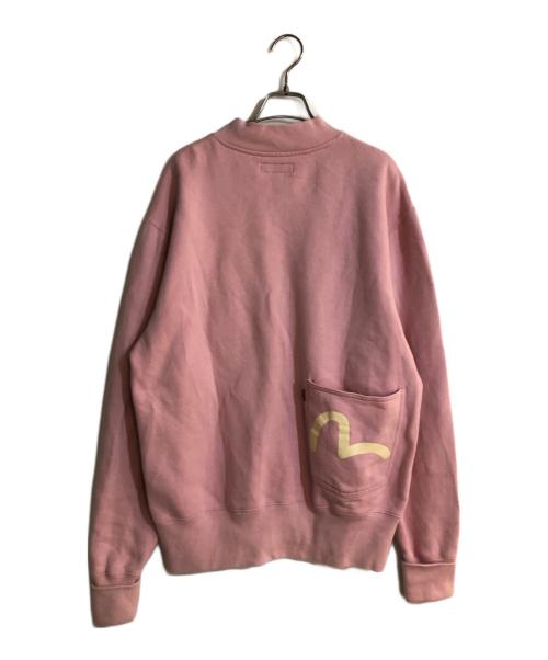 YAMANE（ヤマネ）YAMANE (ヤマネ) プリントスウェットジャケット ピンク サイズ:44の古着・服飾アイテム