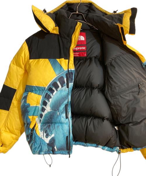 THE NORTH FACE（ザ ノース フェイス）THE NORTH FACE (ザ ノース フェイス) Supreme (シュプリーム) STAUTUE OF LIBERTY BALTRO JACKET イエロー サイズ:Mの古着・服飾アイテム