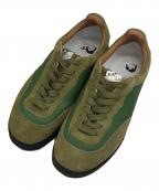 LAST RESORT ABラストリゾートエービー）の古着「ローカットスニーカー」｜グリーン