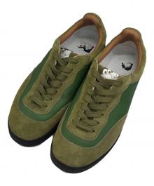 LAST RESORT AB（ラストリゾートエービー）の古着「ローカットスニーカー」｜グリーン