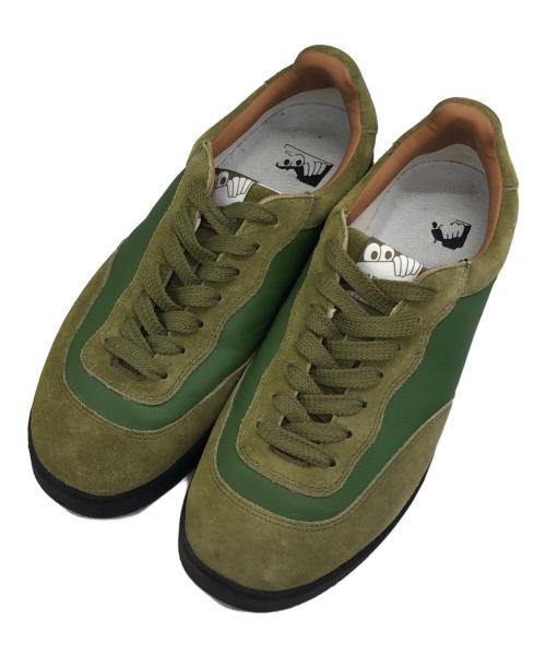 LAST RESORT AB（ラストリゾートエービー）last resort AB (ラストリゾートエービー) ローカットスニーカー グリーン サイズ:27.5㎝の古着・服飾アイテム