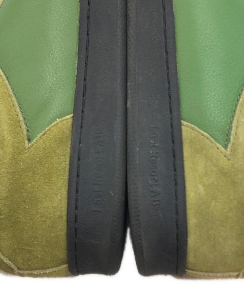 LAST RESORT AB（ラストリゾートエービー）last resort AB (ラストリゾートエービー) ローカットスニーカー グリーン サイズ:27.5㎝の古着・服飾アイテム