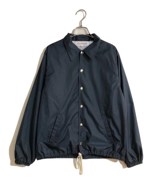 COMME des GARCONS GIRL（コムデギャルソンガール）COMME des GARCONS GIRL (コムデギャルソンガール) バックロゴプリント コーチジャケット ネイビー サイズ:Ｌの古着・服飾アイテム