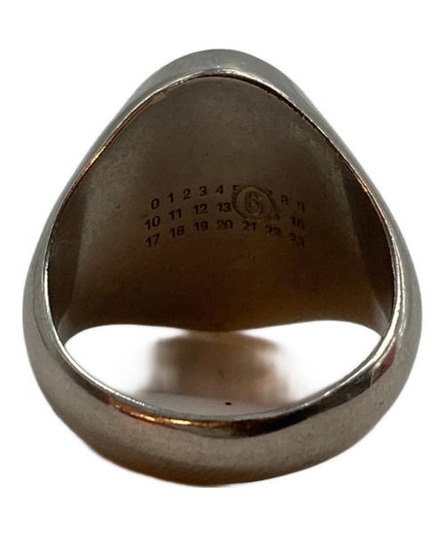 MM6 Maison Margiela（エムエムシックスメゾンマルジェラ）MM6 Maison Margiela (エムエムシックスメゾンマルジェラ) シグネットリング サイズ:16号の古着・服飾アイテム