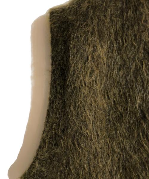 CristaSeya（クリスタセヤ）Cristaseya (クリスタセヤ) ニットベスト グリーン サイズ:XXLの古着・服飾アイテム