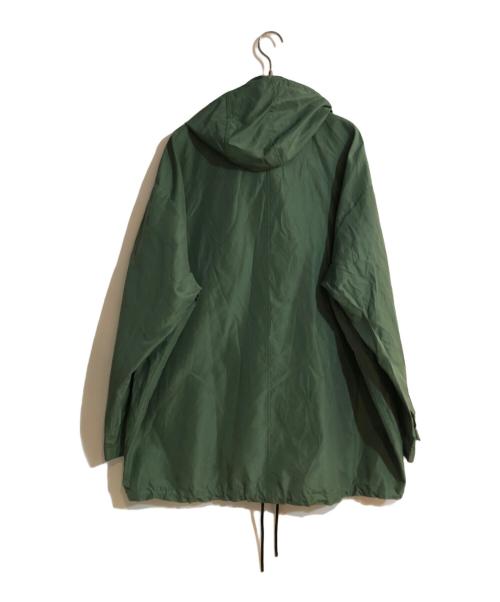 AURALEE（オーラリー）AURALEE (オーラリー) SILK POLYESTER GROSGRAIN HOODED BLOUSON グリーン サイズ:不明の古着・服飾アイテム