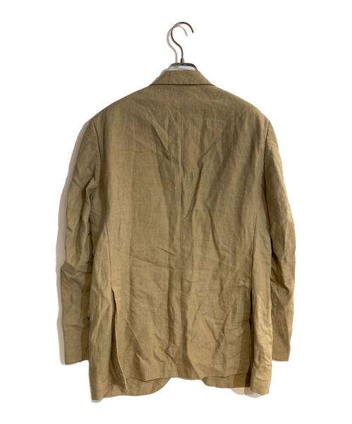 CARUSO（カルーゾ）CARUSO (カルーゾ) リネン2Ｂジャケット ベージュ サイズ:48の古着・服飾アイテム