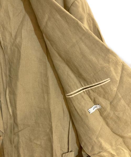 CARUSO（カルーゾ）CARUSO (カルーゾ) リネン2Ｂジャケット ベージュ サイズ:48の古着・服飾アイテム