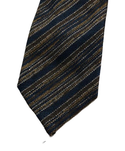 SHIPS（シップス）SHIPS (シップス) stefano bigi (ステファノビジ) シルクネクタイ ネイビー サイズ:不明の古着・服飾アイテム