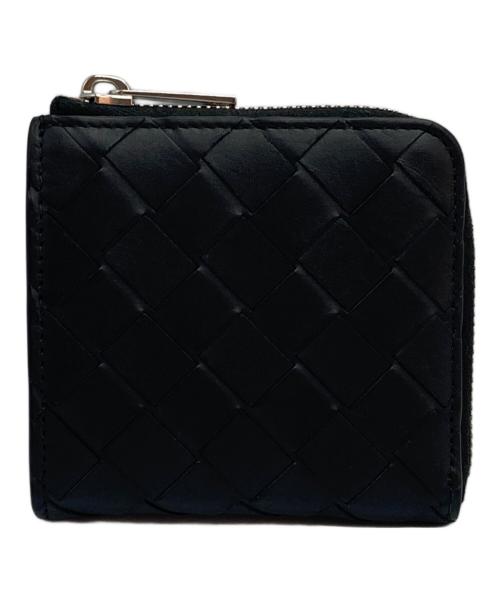 BOTTEGA VENETA（ボッテガベネタ）BOTTEGA VENETA (ボッテガベネタ) イントレチャートスクエアラウンドジップウォレットの古着・服飾アイテム