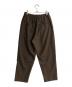 Supreme (シュプリーム) PLEATED TROUSER/プリーツトラウザー ブラウン サイズ:76cm (W30) 未使用品：12000円
