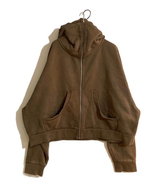 entire studios（エンタイアスタジオ）ENTIRE STUDIOS (エンタイアスタジオ) FULL ZIP/INK ブラウン サイズ:Ｍの古着・服飾アイテム