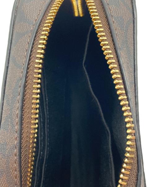 COACH（コーチ）COACH (コーチ) ミニ カメラ バッグ シグネチャー キャンバス ブラウンの古着・服飾アイテム