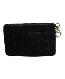 Christian Dior（クリスチャン ディオール）の古着「クラッチバッグ」｜ブラック