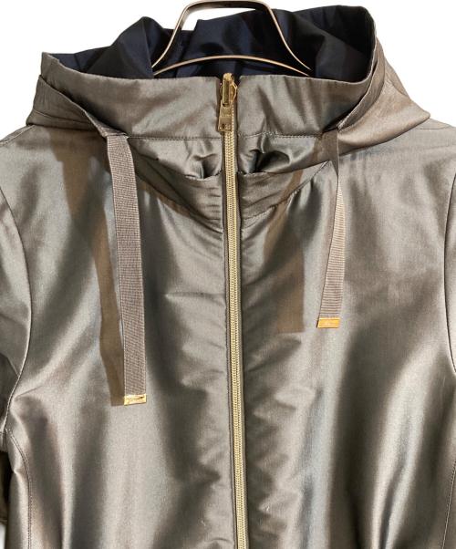 HERNO（ヘルノ）HERNO (ヘルノ) リバーシブルフーデットナイロンコート グレー サイズ:40の古着・服飾アイテム