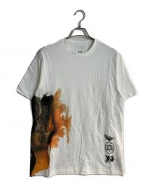 Y-3（ワイスリー）の古着「AOP Short Sleeve Tee」｜ホワイト