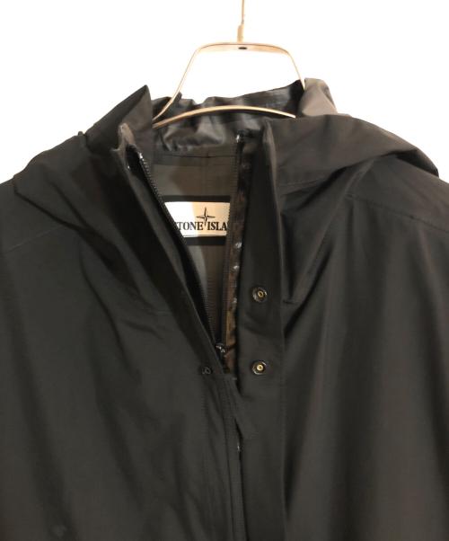 STONE ISLAND（ストーンアイランド）STONE ISLAND (ストーンアイランド) GORE-TEX HOODED PARKA JACKET/ゴアテックス ブラック サイズ:XLの古着・服飾アイテム