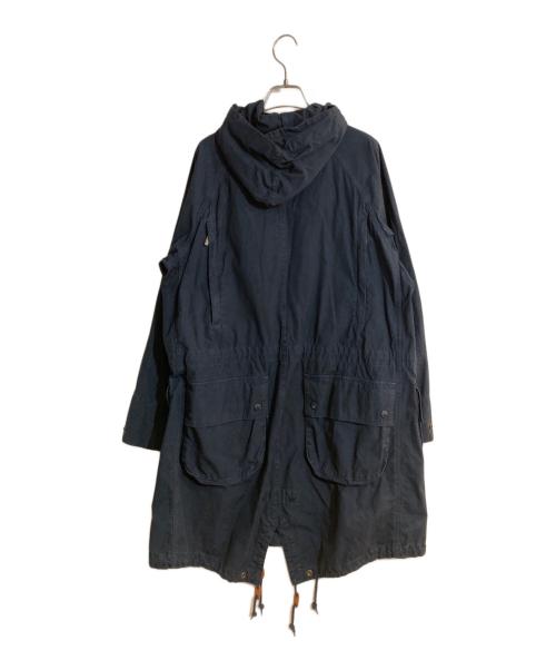 Barbour（バブアー）Barbour (バブアー) Engineered Garments (エンジニアドガーメンツ) WASHED HIGHLAND PARKA/ウォッシュド ハイランド パーカー ネイビー サイズ:ＸＳの古着・服飾アイテム
