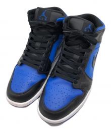 NIKE（ナイキ）の古着「Air Jordan 1 Mid "Black/White/Royal Blue"」｜ブルー
