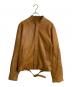JIL SANDER（ジルサンダー）の古着「レザージャケット」｜ブラウン