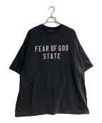 FOG ESSENTIALSフィアオブゴッド エッセンシャル）の古着「HEAVY CREWNECK TEE/ヘビーウェイトクルーネックTシャツ」｜ブラック