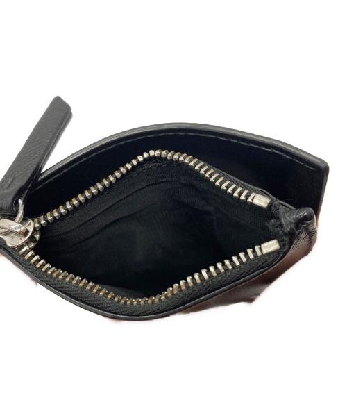 Maison Margiela（メゾンマルジェラ）Maison Margiela (メゾンマルジェラ) グレインレザー マネークリップ ブラックの古着・服飾アイテム