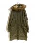 DIESEL（ディーゼル）の古着「フーデッドコート」｜グリーン
