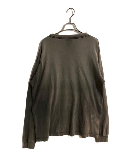 SAINT MICHAEL（セントマイケル）SAINT MICHAEL (セントマイケル) Denim Tears (デニムティアーズ) DENIM TEARS HELL Print/Tシャツ グレー サイズ:Ｌの古着・服飾アイテム