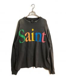 SAINT MICHAEL（セントマイケル）の古着「2025SS L/S TEE / SAINT」｜ブラック