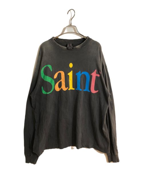 SAINT MICHAEL（セントマイケル）SAINT MICHAEL (セントマイケル) 2025SS L/S TEE / SAINT ブラック サイズ:Ｌの古着・服飾アイテム