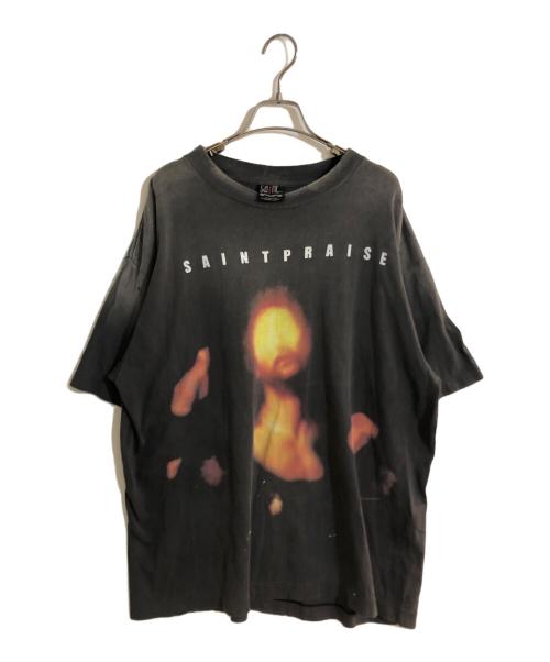 SAINT MICHAEL（セントマイケル）SAINT MICHAEL (セントマイケル) SS TEE  SAINT PRAISE ブラック サイズ:Ｌの古着・服飾アイテム
