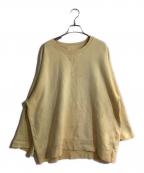 VISVIMビズビム）の古着「24SS JUMBO SB SWEAT 3/4」｜イエロー