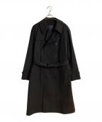 BROOKS BROTHERSブルックスブラザーズ）の古着「ライナー付きナイロントレンチコート」｜ネイビー