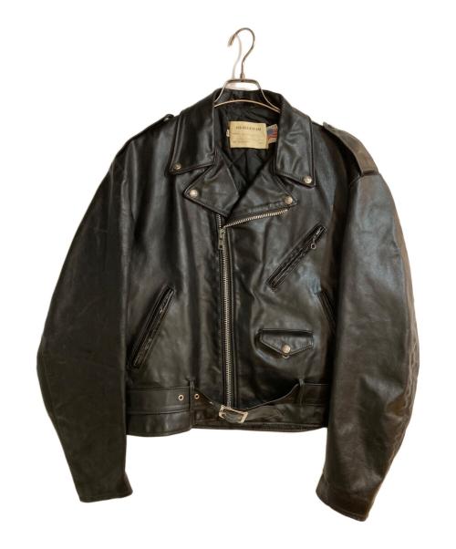 Schott（ショット）Schott (ショット) ダブルライダースジャケット ブラック サイズ:44の古着・服飾アイテム