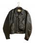 Schott（ショット）の古着「ダブルライダースジャケット」｜ブラック