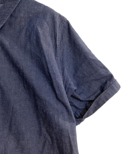 MHL（エムエイチエル）MHL (エムエイチエル) COTTON HEMP DRILLワンピース ネイビー サイズ:2の古着・服飾アイテム