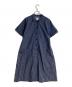 MHL（エムエイチエル）の古着「COTTON HEMP DRILLワンピース」｜ネイビー