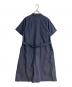 MHL (エムエイチエル) COTTON HEMP DRILLワンピース ネイビー サイズ:2：10000円