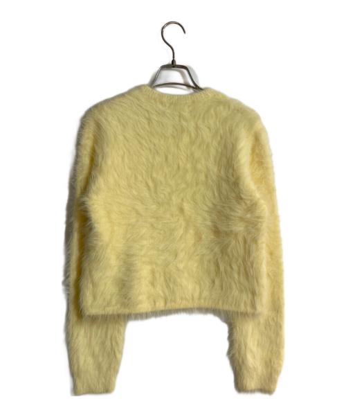 FRED PERRY（フレッドペリー）FRED PERRY (フレッドペリー) RAY BEAMS (レイ ビームス) シャギーニットカーディガン イエロー サイズ:36の古着・服飾アイテム