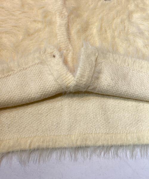 FRED PERRY（フレッドペリー）FRED PERRY (フレッドペリー) RAY BEAMS (レイ ビームス) シャギーニットカーディガン イエロー サイズ:36の古着・服飾アイテム