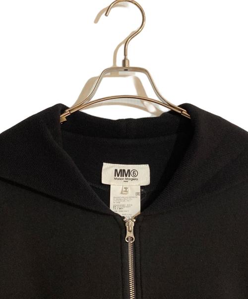 MM6 Maison Margiela（エムエムシックスメゾンマルジェラ）MM6 Maison Margiela (エムエムシックスメゾンマルジェラ) ジップパーカーコート ブラック サイズ:不明の古着・服飾アイテム