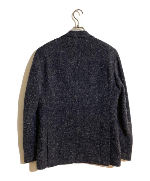 LARDINI（ラルディーニ）LARDINI (ラルディーニ) メランジウールテーラードジャケット ネイビー サイズ:46の古着・服飾アイテム