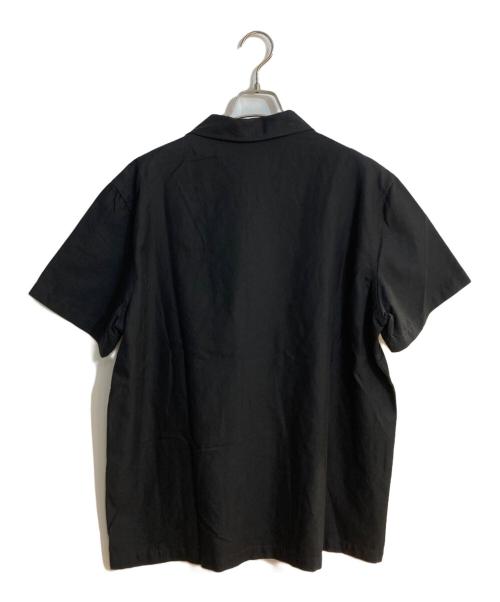 KITH（キス）KITH (キス) ロゴ刺繍オープンカラーシャツ ブラック サイズ:Ｌの古着・服飾アイテム