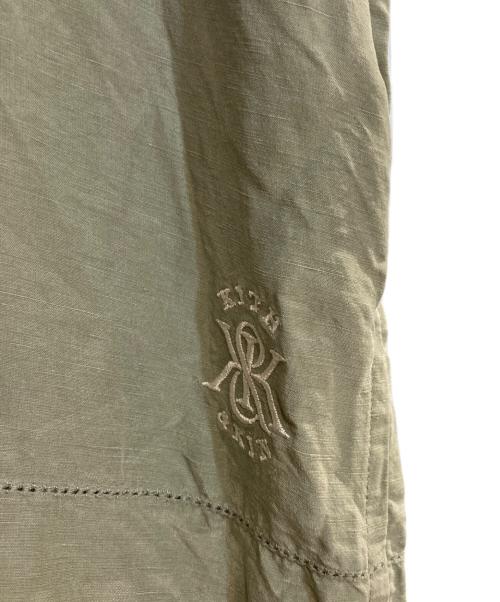 KITH（キス）KITH (キス) 25SS リネンリヨセルオープンカラーシャツ グリーン サイズ:XLの古着・服飾アイテム