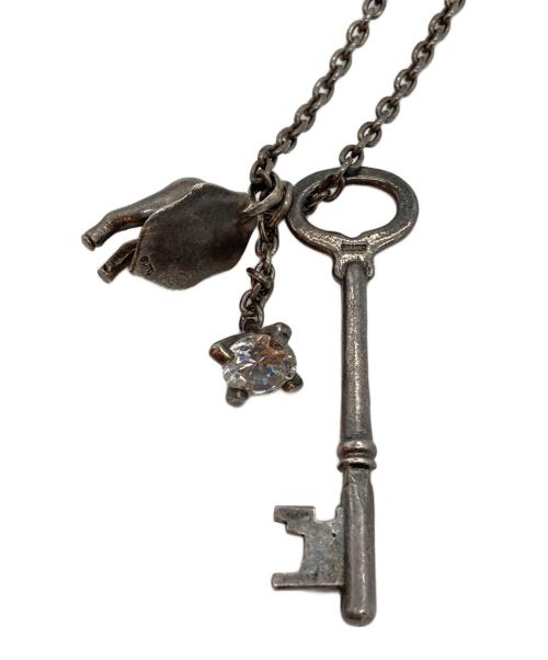 e.m.（イーエム）e.m. (イーエム) ブタジルコニアシルバーネックレス シルバーの古着・服飾アイテム