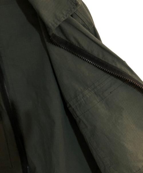 STONE ISLAND（ストーンアイランド）STONE ISLAND (ストーンアイランド) ジップアップシャツブルゾン グリーン サイズ:Ｍの古着・服飾アイテム