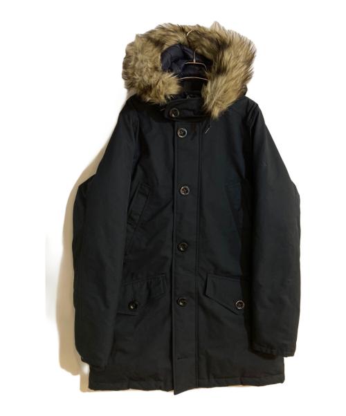 POLO RALPH LAUREN（ポロ・ラルフローレン）POLO RALPH LAUREN (ポロ・ラルフローレン) ファー付きダウンコート ネイビー サイズ:Mの古着・服飾アイテム
