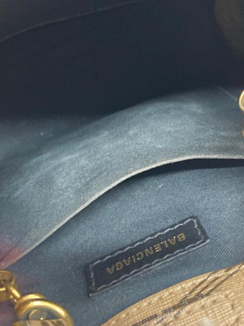 BALENCIAGA（バレンシアガ）BALENCIAGA (バレンシアガ) BB LARGE SHOPPING BAG ブラウンの古着・服飾アイテム