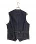 SUGAR CANE (シュガーケーン) 9oz. WABASH STRIPE WORK VEST インディゴ サイズ:36：12000円
