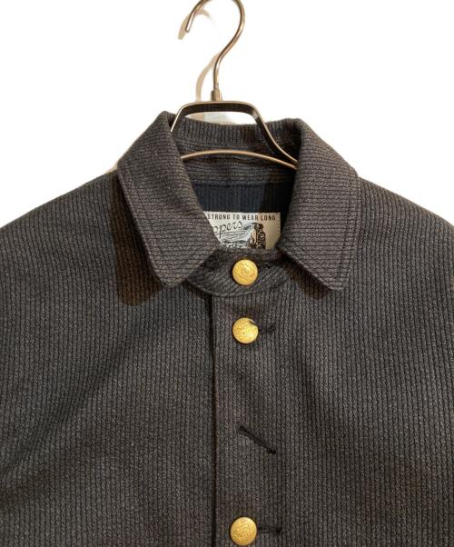 DAPPER'S（ダッパーズ）DAPPER'S (ダッパーズ) Classical Railroader Coverall Jacket ブラック サイズ:38の古着・服飾アイテム